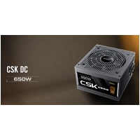 Antec CSK650DC 80+ Bronze,  DC to DC, Flat Cables,. CircuitShield Protections, Thermal, Reliable Value Power Supply 5yr