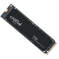 Crucial T705 2TB Gen5 NVMe SSD - 14500/12700 MB/s R/W 1200TBW 1550K IOPs 1.5M hrs MTTF DirectStorage for Intel 14th Gen & AMD Ryzen 7000