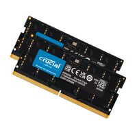Crucial 32GB (2x16GB) DDR5 SODIMM 4800MHz C40 1.1V Notebook Laptop Memory ~CT2K16G56C46S5