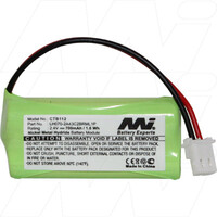 MI CTB110-BP1 NiMH Cordless Telephone Battery 2.4V Telstra