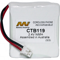 MI CTB119-BP1 NiMH Cordless Telephone Battery 2.4V Siemens Swisscom