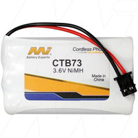 Powercell 85AAALH3BMS CTB73 BT446 CB3680B Uniden 3.6V Cordless Phone Battery