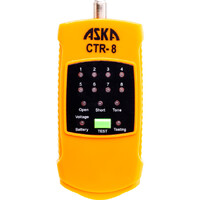 Aska Coaxial Cable Mapper with Eight Terminator DC Cable Resistance 100 Ohms