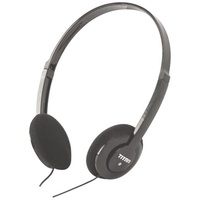 Titan 3.5mm Stereo Plug 0.8m Lead High Performance Headphones with Volume Safety