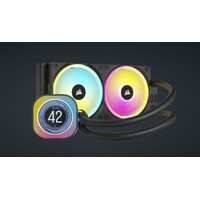 Corsair CW-9061007-WW iCUE LINK H100i LCD Liquid CPU Cooler