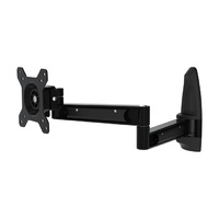 Anti-theft LCD Monitor Swing Arm Wall Bracket Fit for 13-27 inch flat panel TVs