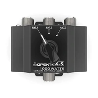Axis Opek CX5 Coaxial Antenna Switch Box 1000Watts SO239 Connectors 1in 3 Out