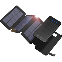 8K MAH POWER BANK WITH SOLAR PANEL