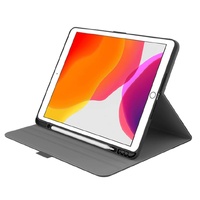Cygnett CY3049TEKVI TekView with Apple pencil holder TPU shell - Grey-Black