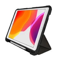 Cygnett WorkMate Evolution Apple iPad 10.2" 9th/8th-7th Gen Protective Case Black-Charcoa