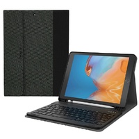 Cygnett TekView Apple iPad (10.2') (9th/8th/7th Gen) Wireless Keyboard Case - Grey/Black(CY3496TEKVI)360° Protection, 2 Years Warranty