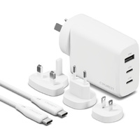 67W MULTI PORT GAN TRAVEL CHARGER
