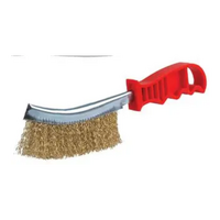 Duratool 265mm Length Before Welding Cleaning Metal Grip Handle Wire Brush