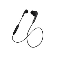 Defunc 10m Wireless with 4.1 Bluetooth Plugs Silicon BT Earbud Plus Music Black