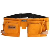 DURATOOL Tool Belt Leather 225 mm Height 560 mm Width DURATOOL D02354