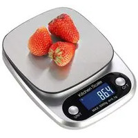 DURATOOL Kitchen Weighing Scales with 10kg Capacity LCD display Tare function