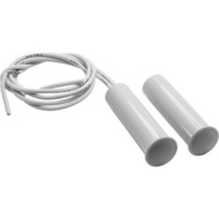 Flush Mount Reed Switch Recessed Magnetic No Contact White