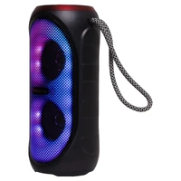 Dynalink D2045 10W RGB LED Portable Bluetooth Speaker & Radio Integral Strap