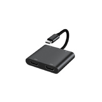 D2366 USB Type C to Dual HDMI 4K Adapter