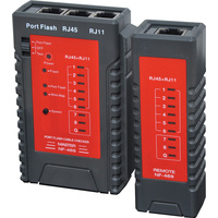 Cable Tester For Networks With Port Flash