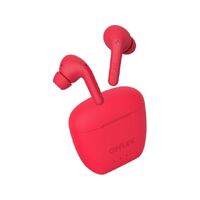 Defunc Touch Control IPX4 Water & Sweat Proof True Audio Silicone Ear Tip Red
