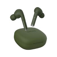 Defunc 3D Stereo Sound Dual Microphone True Entertainment Earbuds Green