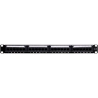 D5134A 24 Port 1RU Enhanced Cat6 Patch Panel
