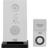 HPM Battery Wireless Door Chime With LED Flashing Indicator
