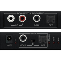 BLUSTREAM DAC13DB Digital Audio Converter DAC with Dolby Down-Mixing 
