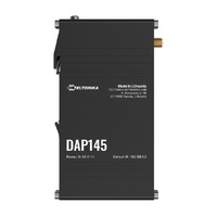 Teltonika DAP145 Industrial RS485 Wi-Fi 4 Access Point, Mesh-Ready with Fast Roaming & DIN-Rail Mount, Robust RS485-to-IP Bridging, PSU excluded