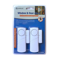 Sansai Window Door Alarm security Sensor Compact design for Powerful Siren 90db