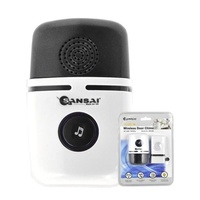 Sansai 240V Aus Style Plug In Wireless Door Bell Chime 48 Tones 200m Range