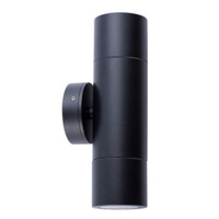 GU10 Exterior Wall Pillar Lights CLA Lighting DB35BK