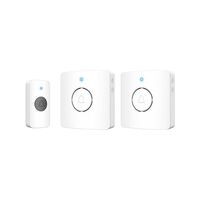 ARLEC 38 Sound Battery Powered Wireless Door Chime Twin Pack