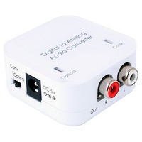 Cypress Optical & Coaxial PCM to Stereo RCA DAC Audio Converter 24Bit 192kHz