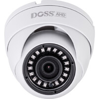 DOSS 5MP 4 in 1 AHD TVI-HD CVI-HD CVBS 3.6MM Lens Dome Camera with IP66 Rating
