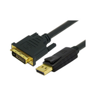 Comsol 3mtr DisplayPort Male to Single Link DVI-D Male Cable
