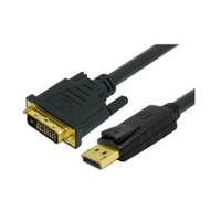 Comsol 5mtr DisplayPort Male to Single Link DVI-D Male Cable