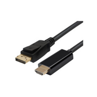 Comsol 3mtr DisplayPort Male to HDMI Male 4K@60Hz Active Cable