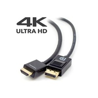 Alogic SmartConnect 2m DisplayPort to HDMI Cable with 4K Support - Male to Male