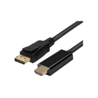 Comsol 2mtr DisplayPort Male to HDMI Male Cable