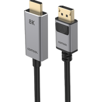 Comsol 1.5m DisplayPort to HDMI 8K @60Hz Cable