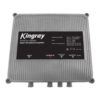Kingray SMATV FTA 36dB F-Type Satellite Distribution Super Broadband Amplifier