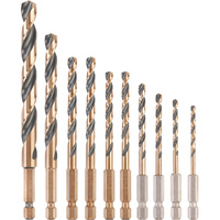 10PCS HEX DRILL BIT SET