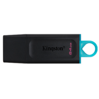 Kingston 64GB USB3.2 Gen 1 DataTraveler Exodia (Black + Teal)