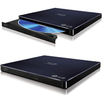 LG 8 Ultra Slim Portable External USB Blu-Ray Drive Burner M Disc Silent Play