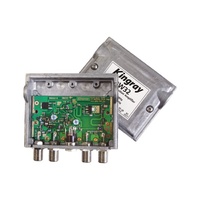 Kingray 32dB VHF UHF F-Type Built in Slope Terrestrial Distribution Amplifier  
