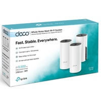 TP-Link Deco M4 (3-pack)  AC1200 Whole Home Mesh Wi-Fi (3-Pack), Up to 1167 Mbps, Parental Controls, Seamless AI Roaming, Gaming & Streaming, Smart Ho