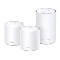 TP-Link Deco X50-DSL(3-pack) AX3000 VDSL Whole Home Mesh WiFi 6 Router, 574 Mbps at 2.4 GHz + 2402 Mbps at 5 GHz, VDSL Profile 35b 350/60 Mbps