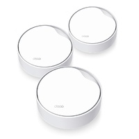 TP-Link Deco X50-PoE(3-pack) AX3000 Whole Home Mesh WiFi 6 System with PoE,  574 Mbps at 2.4 GHz + 2402 Mbps at 5 GHz